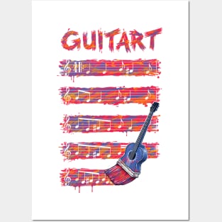 GuitArt Guitar Art Posters and Art